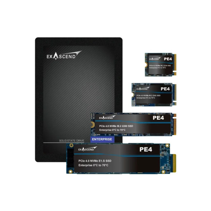 EXASCEND PE4 NVME PCIE GEN4X4 U.2 192TB 0 C-70 C